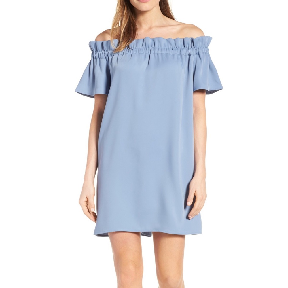 Off the shoulder dress from Nordstrom
